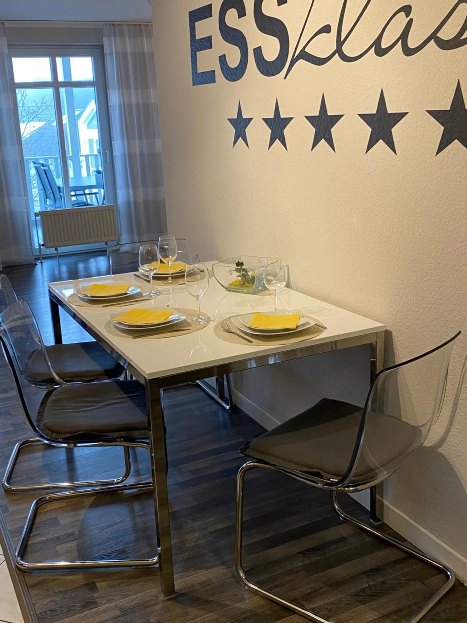 Ostseeurlaub-Goehren Ferienwohnung Sanddollar Im Haus Strandeck Exterior foto