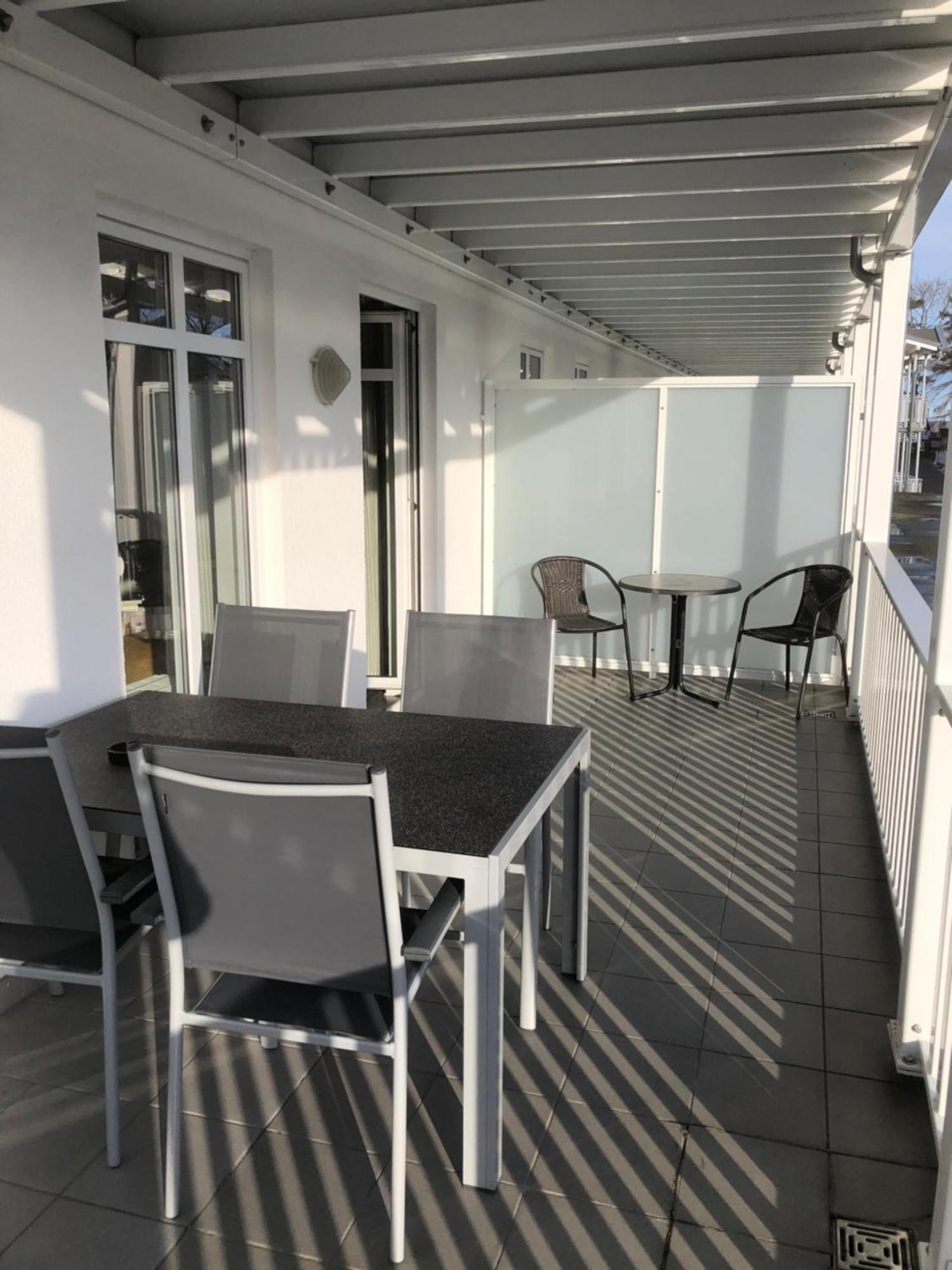 Ostseeurlaub-Goehren Ferienwohnung Sanddollar Im Haus Strandeck Exterior foto