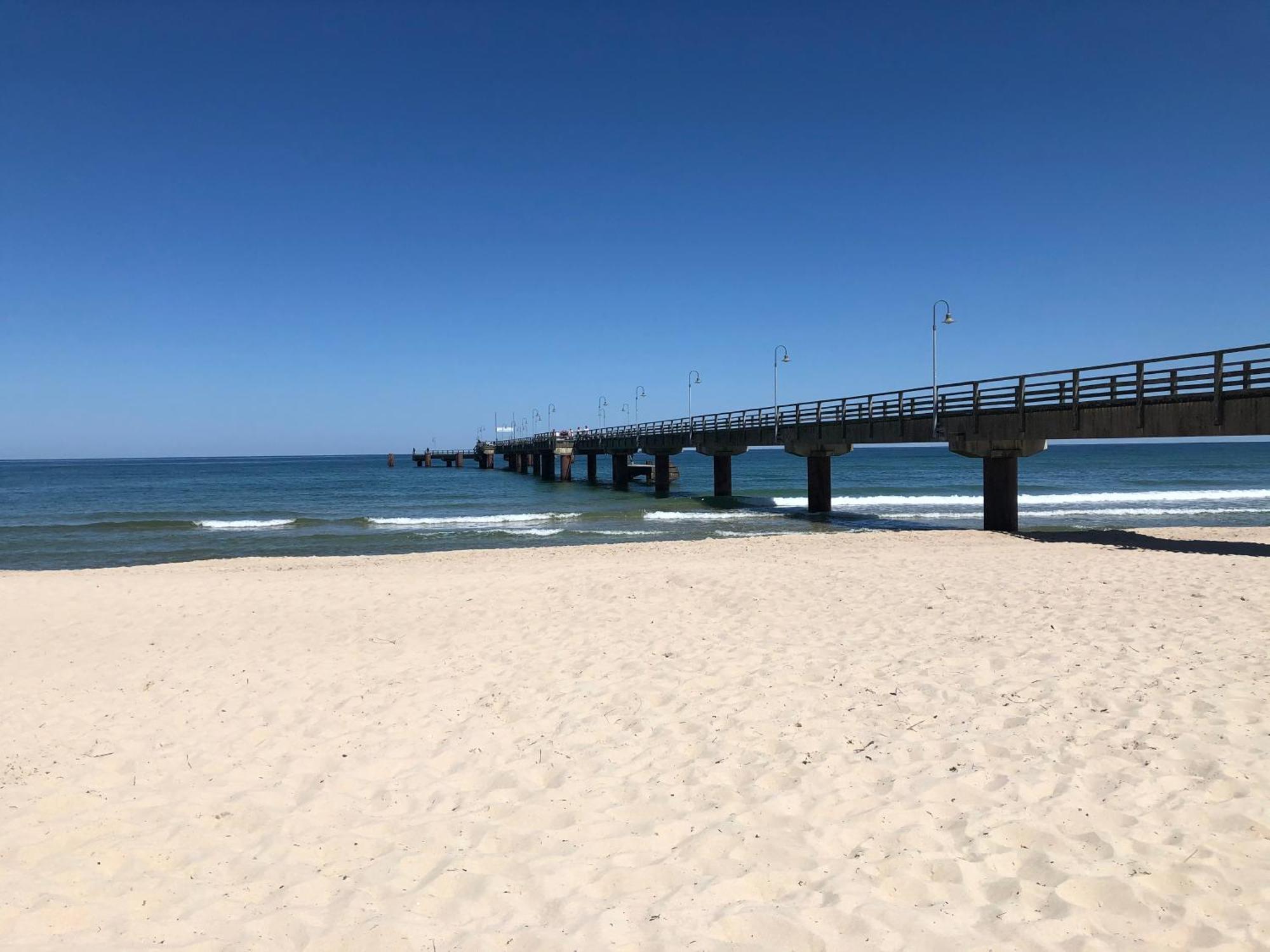 Ostseeurlaub-Goehren Ferienwohnung Sanddollar Im Haus Strandeck Exterior foto